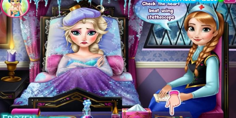 Trò chơi nữ thần tình yêu Elsa