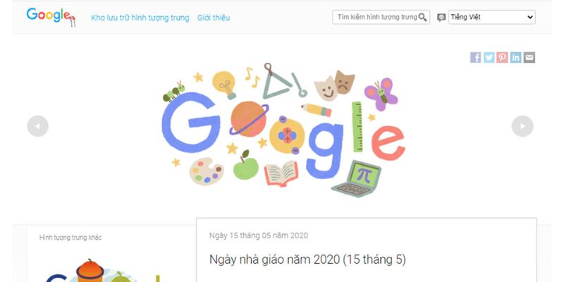 Những trò chơi phổ biến trên Google Doodle